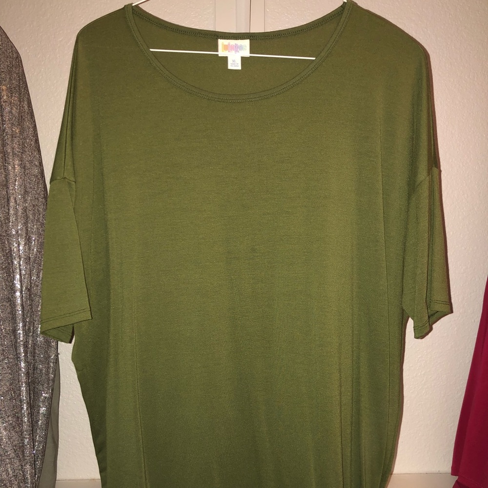 LuLaRoe XL dark green